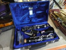 A Boosey & Hawkes Clarinet, in fitted case