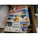 A selection of vintage Aviation magazines