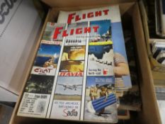 A selection of vintage Aviation magazines