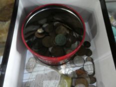 A small quantity of coins to include some Victorian examples and sundry