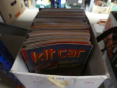 A selection of vintage car magazines, mostly on the subject of Kit cars