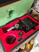 A Carl Zeiss binocular microscope and sundry instruments