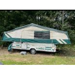 A "Pennine Pathfinder 600 TC model" Folding Camper. Pennine Leisure Folding Campers are built to th