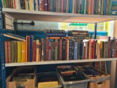A shelf of Folio Society books