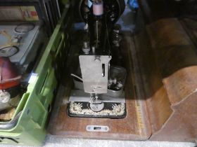 Cased sewing machine