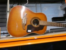 A Melody guitars accoustic made in Italy, 12 string guitar