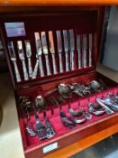 A canteen of Kings pattern cutlery by Arthur Price
