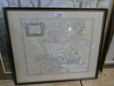 A map of Hampshire and 3 other pictures