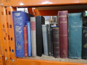 A shelf of books some 19th Century