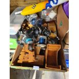 A small quantity of fishing reels, other fishing items, toy, etc