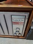 A vintage Decca Deram pickup record Player