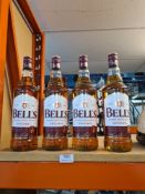 Four modern bottles of Bells Scotch Whisky, 1 Litre each