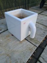 A vintage glazed water cistern