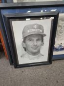 A quantity of Formula 1 related colour prints of Michael Schumacher and others