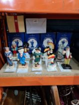 Ten Royal Doulton advertising classics, all limited edition to include Guinness Toucans, Dulux Sheep
