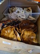 Mixed collectables including glassware (3 boxes)