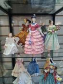 18 Royal Doulton ladies to include Sweet Anne, Lydia and Lady Charmian, and one other figure