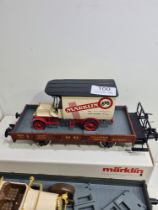 A Marklin Spur 1, No 80012 Sinsheim Museums Wage 1992 with truck - boxed