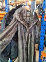 A vintage fur coat - long by Ann Crocker