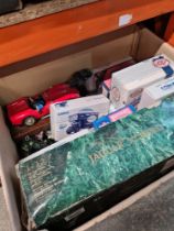 Mixed box of diecast including Corgi, etc