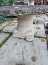 A Concrete table