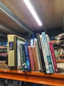 Large selection of hardback books on various subjects including Antiques/ Coins, etc