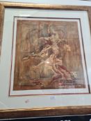 Joy Kirton Smith, 3 limited edition pencil signed prints, the largest titled "Taming of the Shrew",