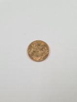 22ct yellow gold full Sovereign, dated 1911, George V and George and the Dragon