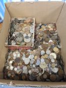 A good quantity of GB and Worldwide coinage mainly 20th Century