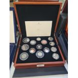 The Royal Mint UK 2021 Premium Proof Coin Set in presentation case number 1407