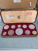 Royal Mint UK 1953 Queen Elizabeth II Coronation Proof set