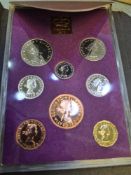 Royal Mint UK, a quantity of Proof coin sets from the 1970s onward (19)