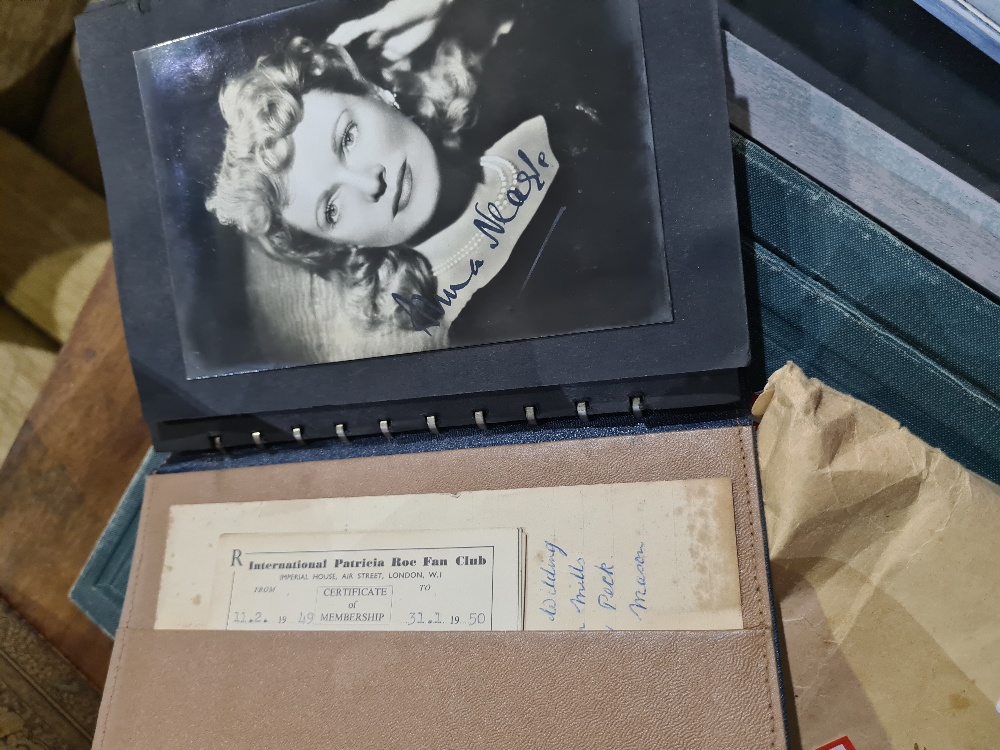 A selection of photographs and postcards, some signed film stars from the 40s and 50s - Image 4 of 5