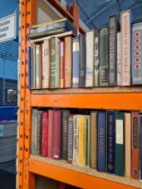 A quantity of Folio Society books, approx 150 over two shelves