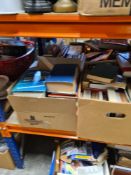 A large selection of various hardback books, etc