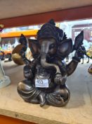 8" Ganesh statue