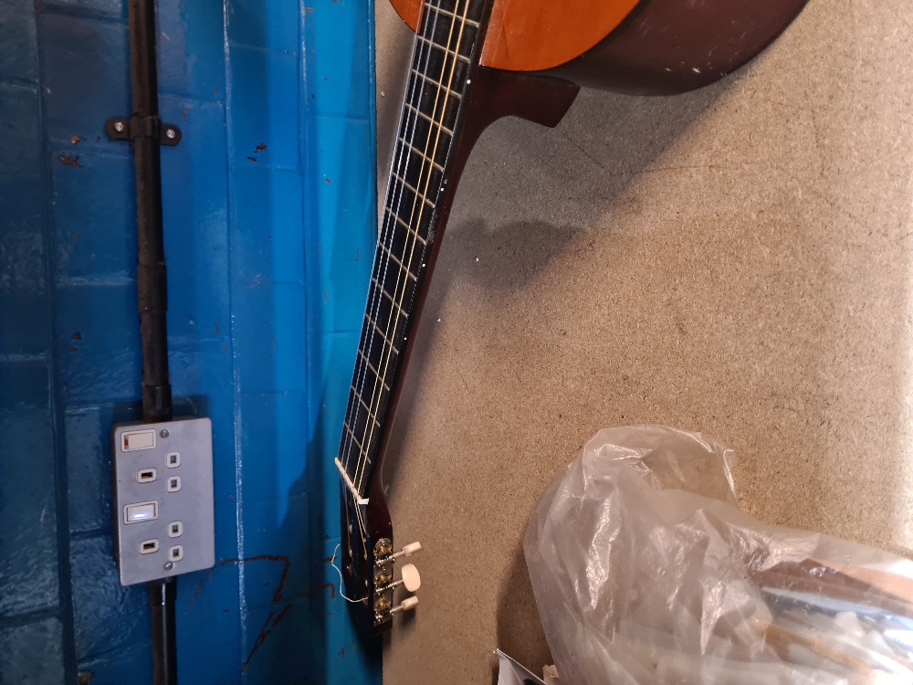 A Hohner modern acoustic guitar model 130030 with soft case and one other guitar - Image 3 of 10