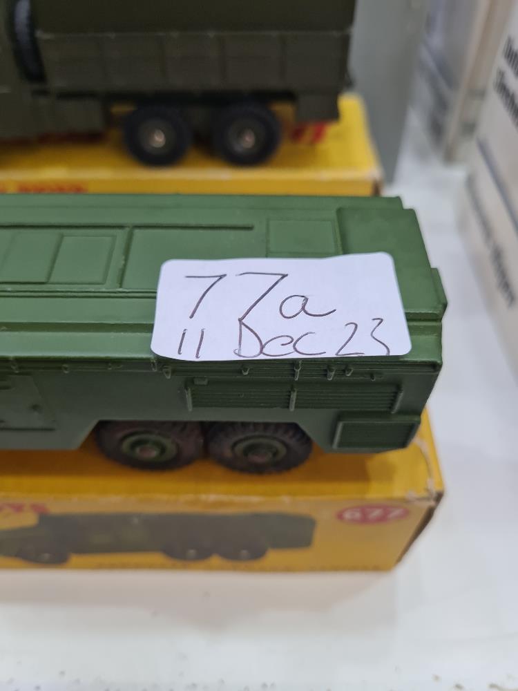 Dinky toy 677 Armoured Command Vehicle, near mint condition, in fair box - Image 5 of 8