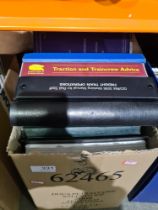 A small box of British Rail Rule books, manuals, etc