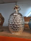 A reproduction plated Ice bucket in the form of a Pineapple, 34cm