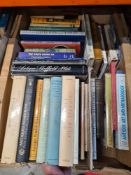 Two boxes of antique and collectable books and similar