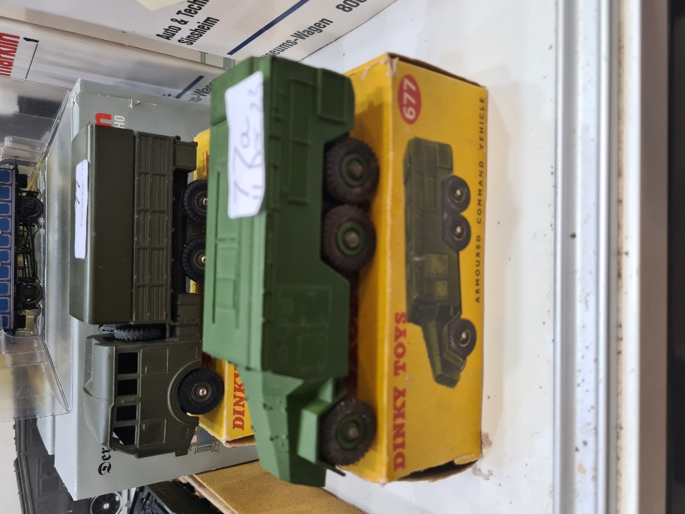 Dinky toy 677 Armoured Command Vehicle, near mint condition, in fair box - Image 2 of 8