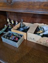 A good quantity of Del Prado military figures, some in blister packs and other sundry toys and figur