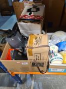 Two boxes of sundry including china