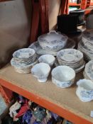 A quantity of Royal Albert silver maple design dinner and teaware