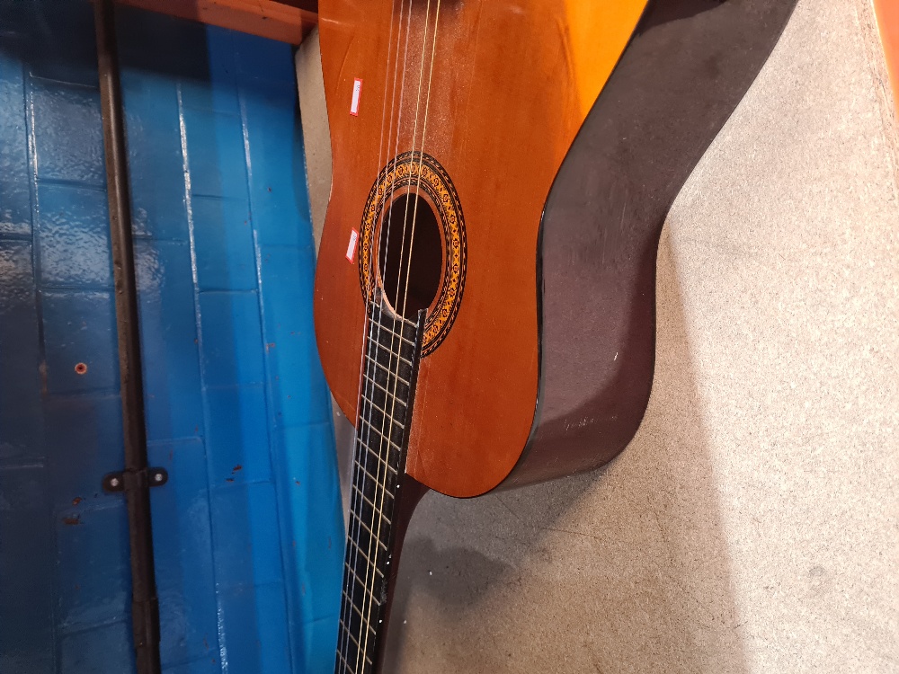 A Hohner modern acoustic guitar model 130030 with soft case and one other guitar - Image 2 of 10