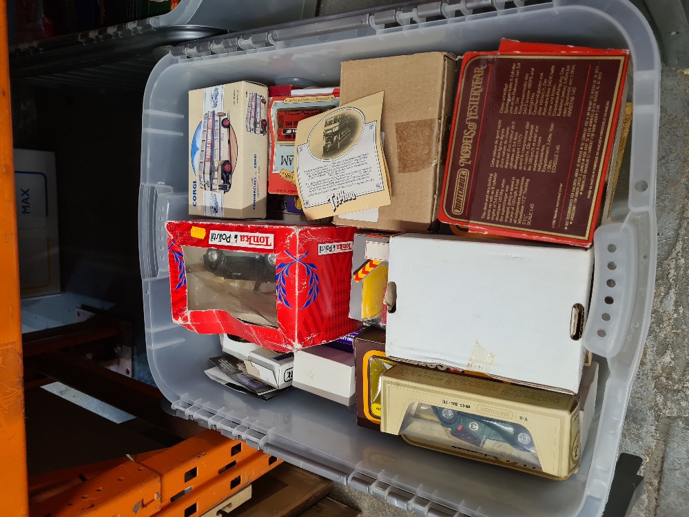Two boxes of modern die cast vehicles, including Corgi examples - Image 2 of 4