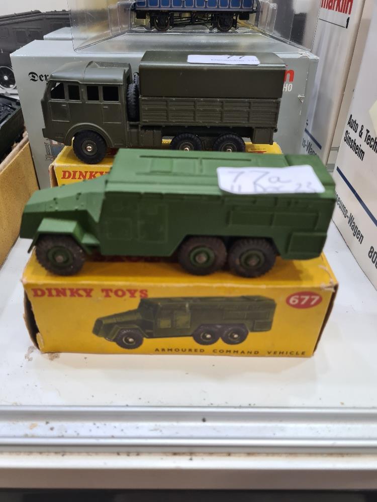 Dinky toy 677 Armoured Command Vehicle, near mint condition, in fair box - Image 6 of 8