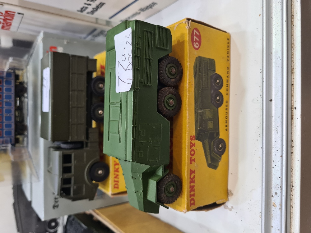 Dinky toy 677 Armoured Command Vehicle, near mint condition, in fair box - Image 3 of 8