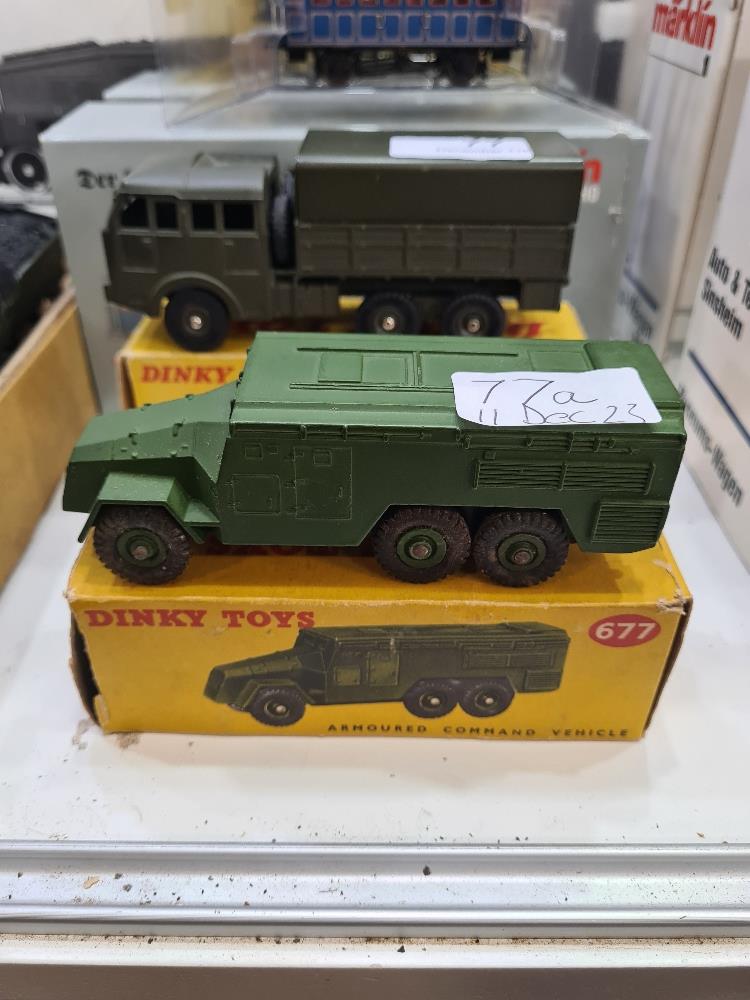 Dinky toy 677 Armoured Command Vehicle, near mint condition, in fair box - Image 7 of 8